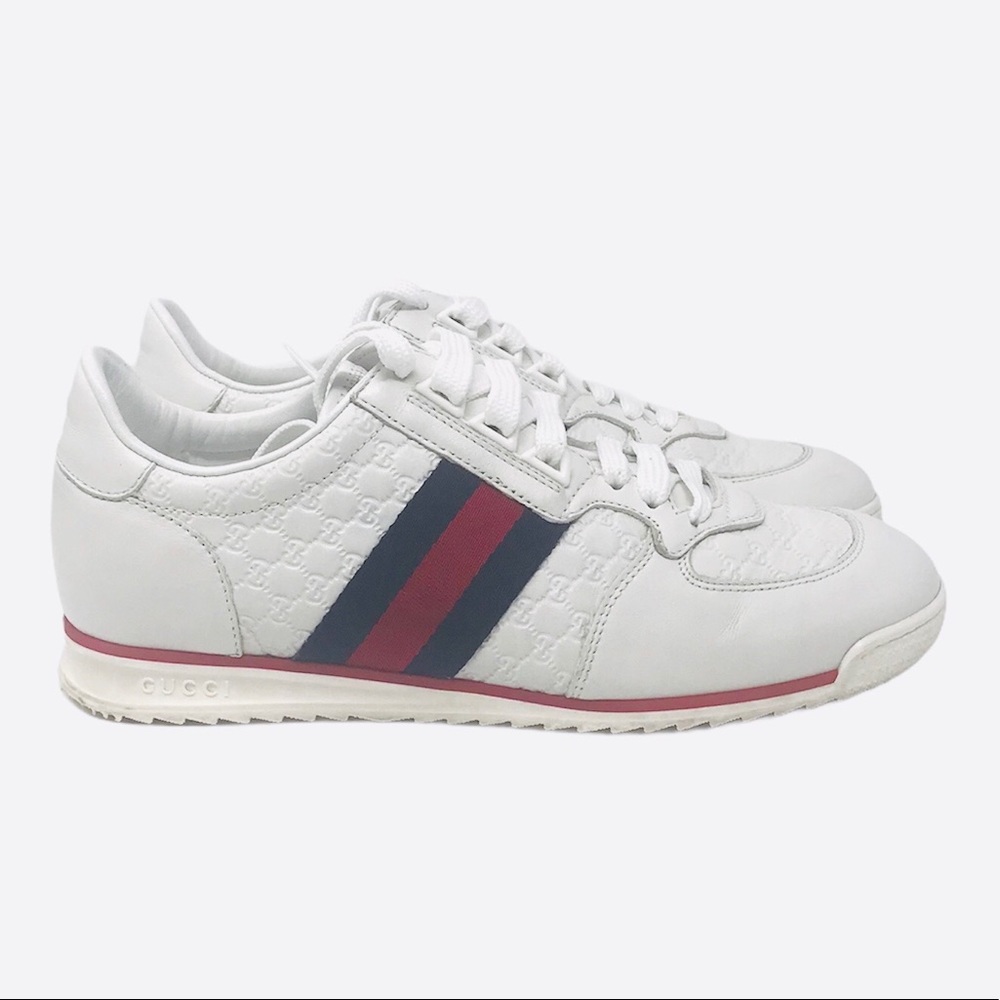 Gucci Microguccisima Leather Sneakers - Picture 2 of 8